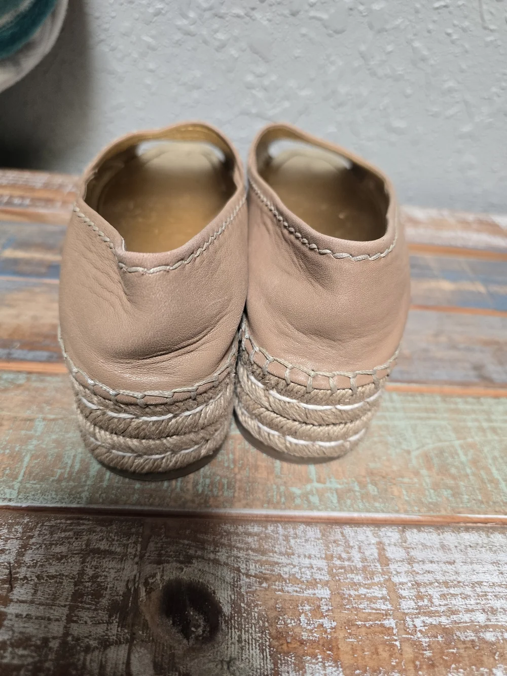 Prada Espadrille Platform Peep-Toe Shoes